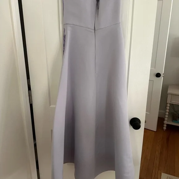 Amsale Sequin Floral Cocktail Dress - Picture 3 of 10